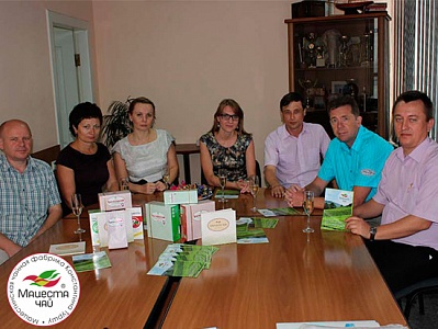 Выход продукции "Мацеста чай" на Украинский рынок