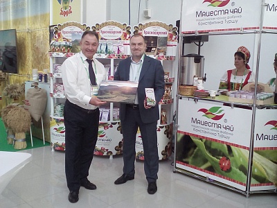 Мацестинская чайная фабрика представила Сочи на зерновом форуме