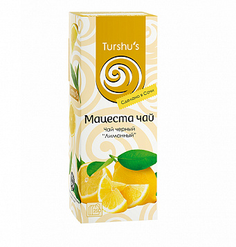 Чай черный со вкусом лимона "Лимонный"